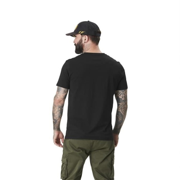 VON DUTCH Wings T-shirt herr - Svart - Vanlig - Korta ärmar - Rund halsringning Svart XXL