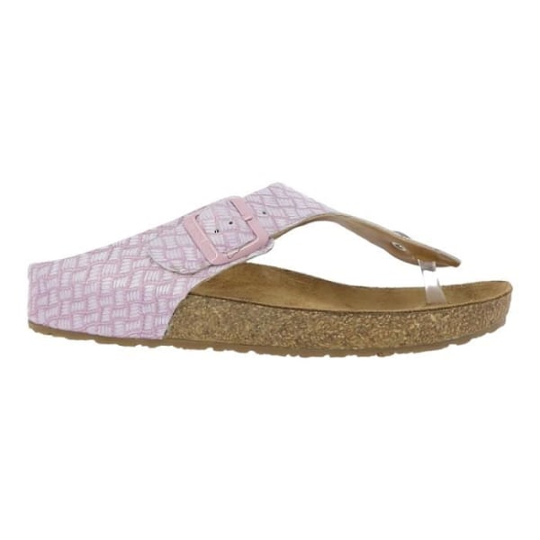 HAFLINGER Flip Flops - ORGANISK MEMPHIS Rosa Rosa 36