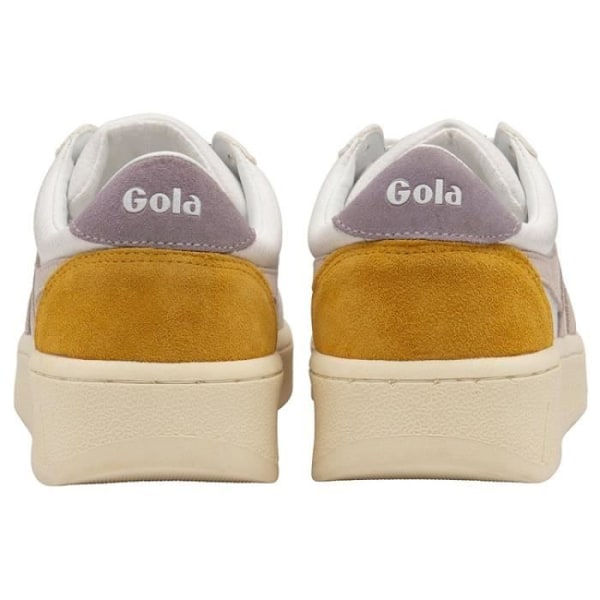 Gola Grandslam Trident Sneakers - Dam - Vit - Läder - Snören - Platta Vit 36