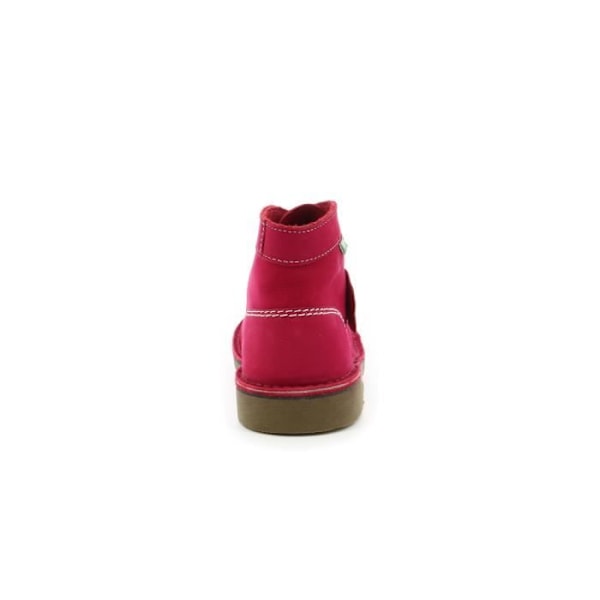 Kick Collar Bootie - Kickers - Pink Læder - Unisex Child - Blonde lukning Rosa 37