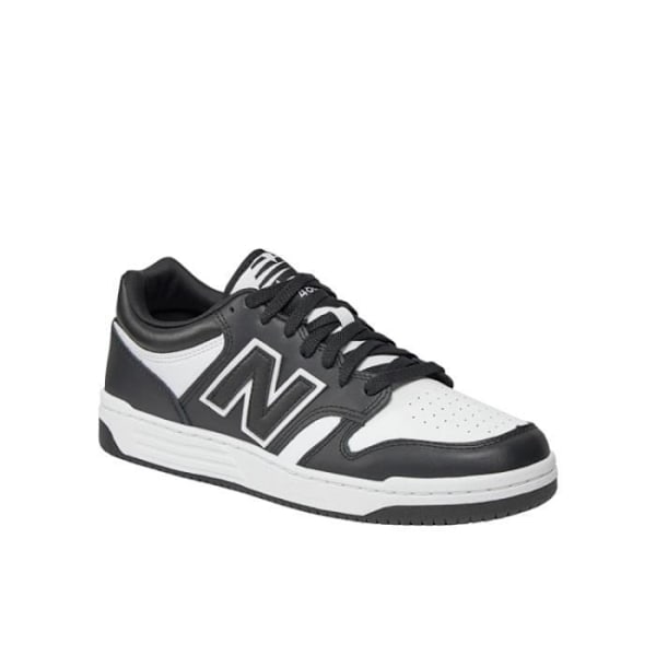 NEW BALANCE Sneakers - BB480LV1 - Hvid - Flade - Snørebånd - Blandet - Voksen - Tekstil Vit 37