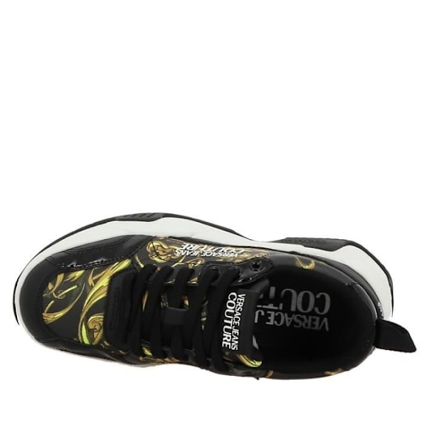 Sneakers - VERSACE JEANS COUTURE - Stargaze - Barock Regalia-tryck - 7 cm klack Svart 37