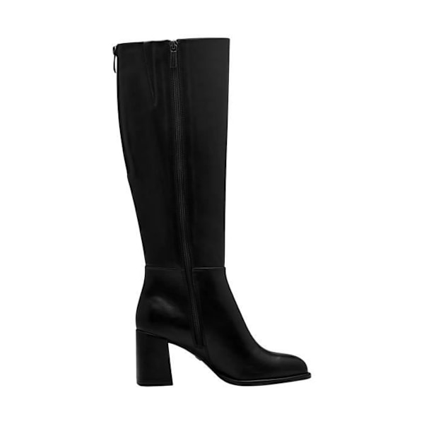 Tamaris Zip Boots - Svart - Dam - Bred klack - Dragkedja Svart 37