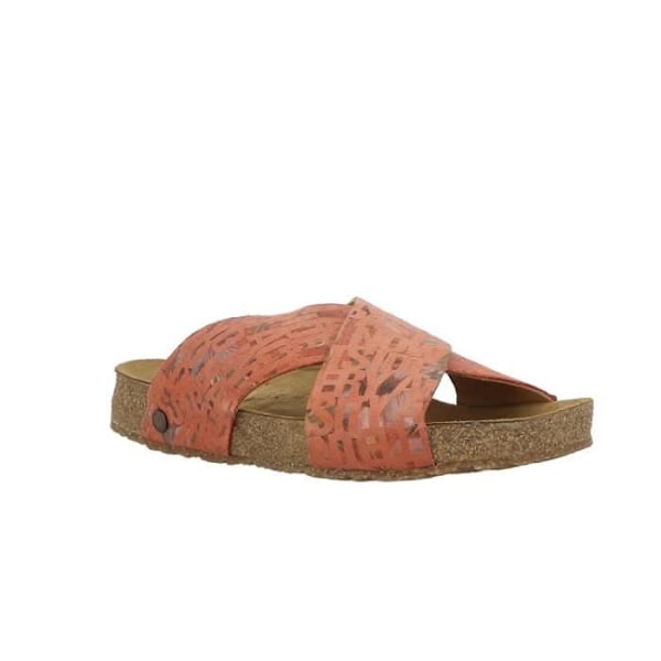 Rosa platta sandaler i läder HAFLINGER BIO MOI F Rosa 39