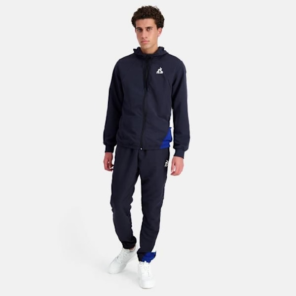 Le Coq Sportif CT N°1 Jogging - Mænd - Midnatsblå - Løb - Indendørs - Lange ærmer - Åndbar Midnattsblå XL