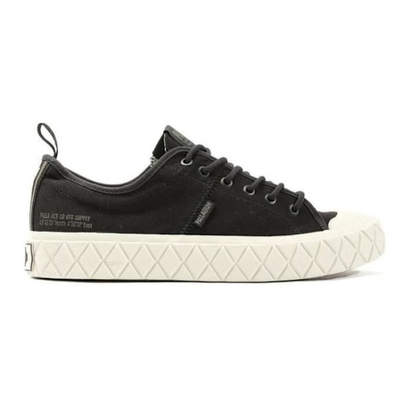 PALLADIUM PALLA ACE LO sneakers - PALLADIUM - Svart - Textil - Spetsar - Platt klack Svart 36