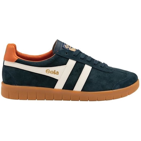 Gola Hurricane Suede Sneakers - Marineblå/Orange - Mænd - Læder - Enestående komfort Marinblå/orange 40