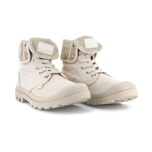 PALLADIUM BAGGY ankelboots - Beige - Snören - 3 cm platt klack - Rund tå Beige 43