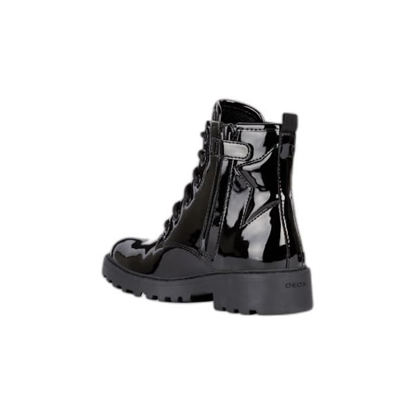 Geox Casey ankelboots - Girl - Svart - Runda skosnören - Exceptionell komfort Svart 33