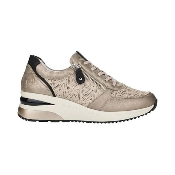 Damesneakers - REMONTE - D2400 - Kilehæl - Beige Beige 40