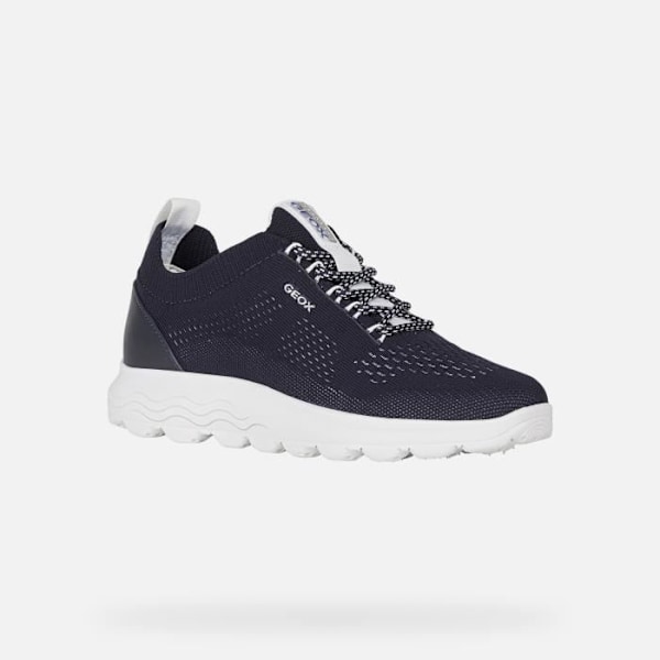 Geox Spherica sneaker - Dam - Svart - Wedge-sula - Comfort mesh ovandel - Dämpning MARINBLÅ 39