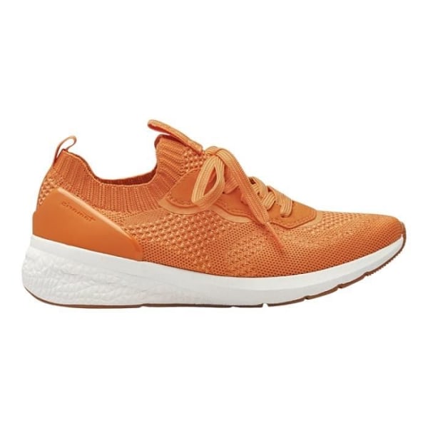 Sneakers - TAMARIS - 23714-42 - Orange - Flad hæl - Slip on - Fløjl og nubuck Orange 39