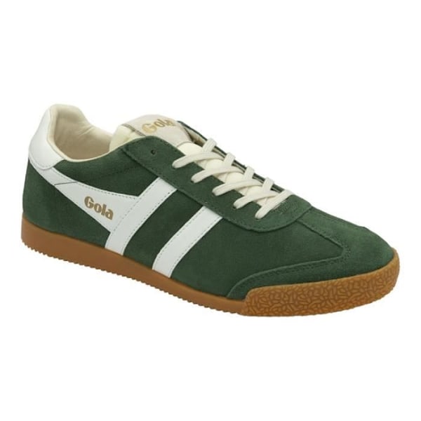 GOLA sneakers - ELAN Green - Platt klack - Läder - Snören Grön 44