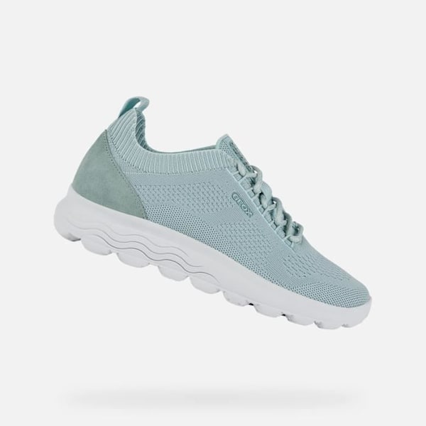 Sneakers - GEOX - Spherica - Damer - Kilesål - Komfort mesh Ljusgrön 37