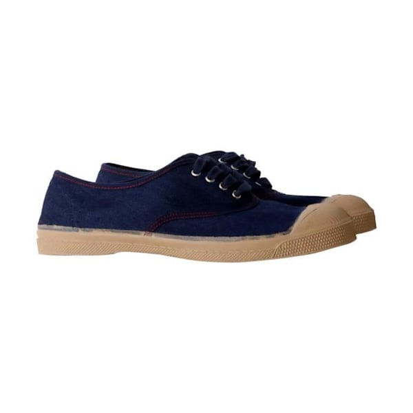 Tennisskor dam - Bensimon - Denim - Låg version - Platta skosnören - Lätta skor - 41