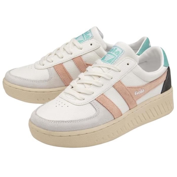 Gola Grandslam Trident damsneakers - Vita - Spetsar Vit/pärlorosa/havsdimma 37