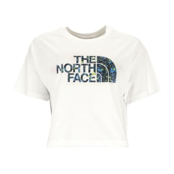 THE NORTH FACE Easy White T-shirt til kvinder - Korte ærmer - Afrundet krave Vit jag