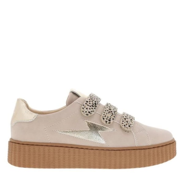 Sneakers med platt klack Beige 37