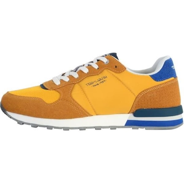 Teddy Smith Sneaker - Mænd - Z.C Combined Yellow - Flade snørebånd - Enestående komfort Gul 41