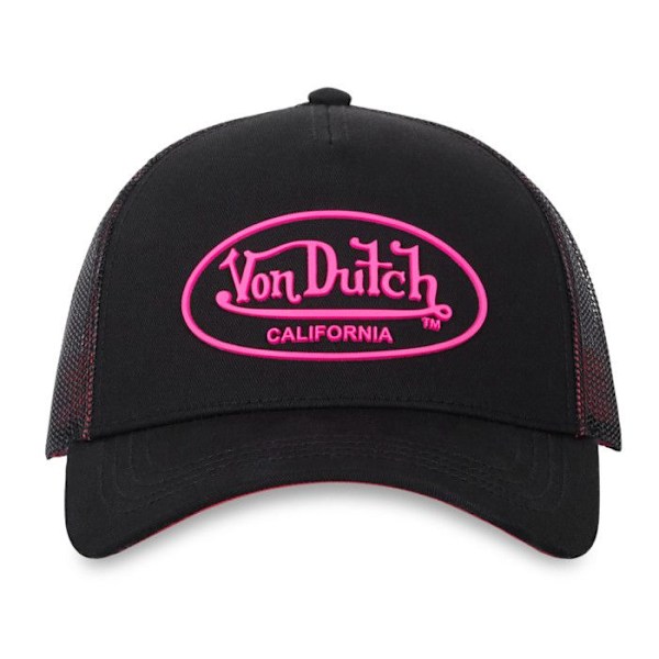 VONDUTCH Kapske Trucker DOM Man - Trucker - Svart | Rosa - Rundad Skärm Rosa Unik storlek