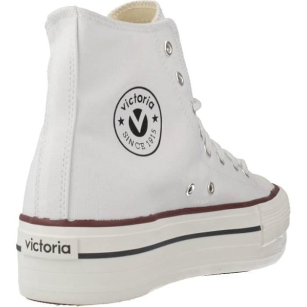 High Top Sneaker dam - VICTORIA - 88818 - Snören - Vit - Exceptionell komfort Vit 40