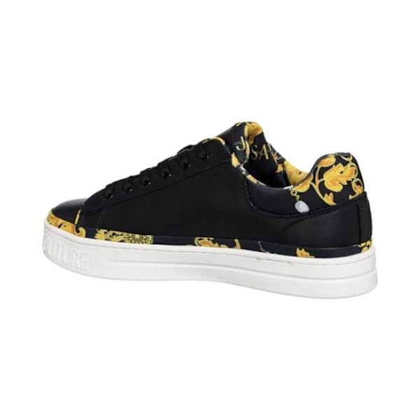 VERSACE JEANS 75VA3SK5 sneakers - VERSACE JEANS - Flad hæl - Læder - Sort Svart 36