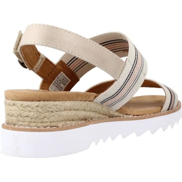 Sandal - barfota dam Skechers 117916 Beige - Innersula Suddgummi Beige 38