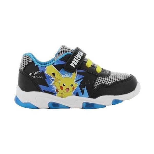 LEOMIL POKEMON sneakers - LEOMIL - Barn - Svart - Platt klack - Scratch Svart 25