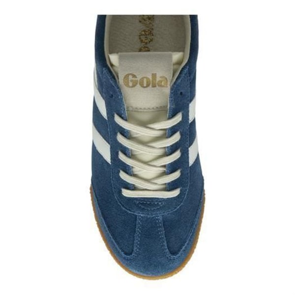 Sneakers - GOLA - ELAN Blue - Flad hæl - Læder - Snørebånd Blå 43