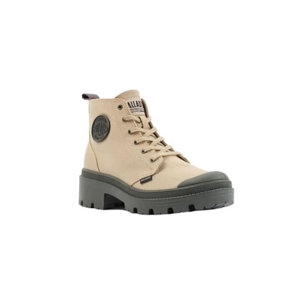 Ankelboots - PALLADIUM - PALLABASE T - Blockklack - Beige - Rund tå Beige 38