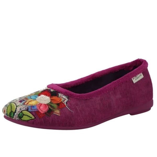 Tofflor - MAISON DE L'ESPADRILLE - Modell 6090 - Dam - Fuschia - Rosa fuchsia 36