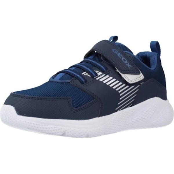 Geox 125837 Blue Sneaker - GEOX - Dreng - Syntetisk - Snørebånd - Flade Blå 35