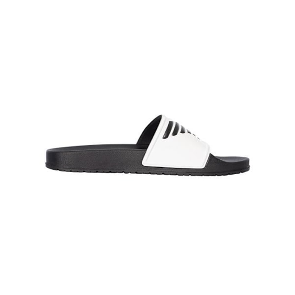 Emporio Armani Sliders för män - Svart - Logotyp på remmen Svart 42