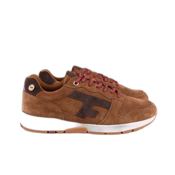 Faguo Oliven Sneakers i ruskind - Brun - 41