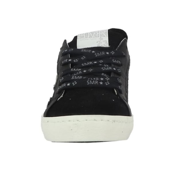 Semerdjian LARRY Black Sneakers - SEMERDJIAN - Sneakers - flad hæl - snørebånd - læder Svart 40