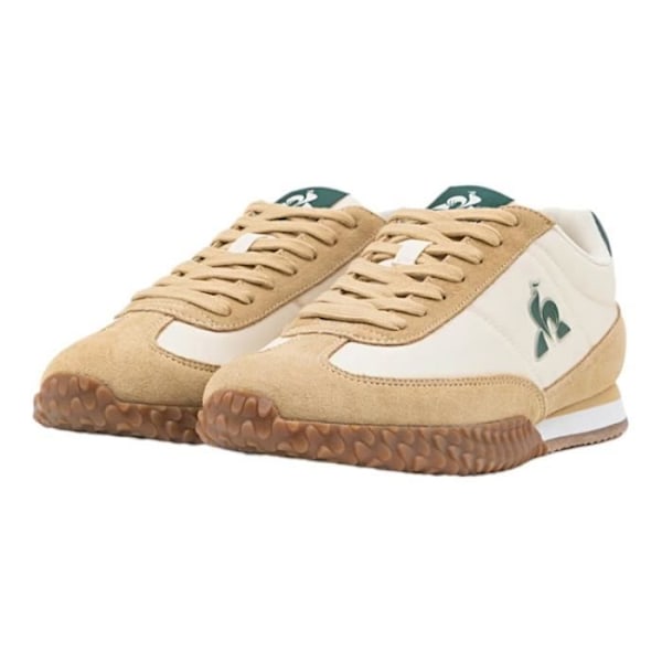 Sko - LE COQ SPORTIF - VELOCE I TURTLE - Beige - Flad hæl - Snøringer - Læder Beige 42