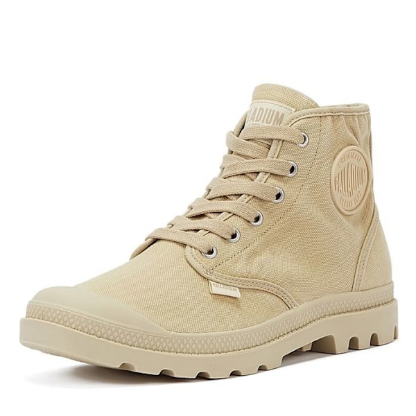 Palladium Pampa Hi ankelstøvler - Mænd - Sahara/safari - Canvas - Sål med kærv - Militært look Sahara/safari 47