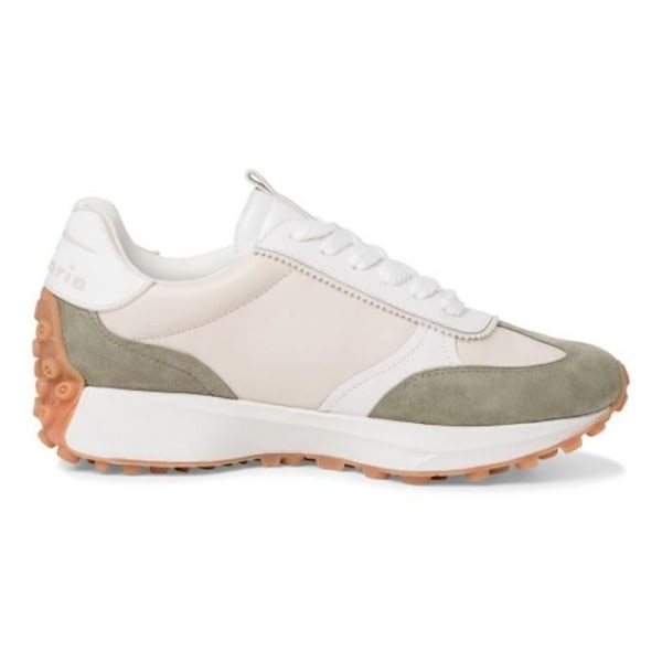 Sneakers - TAMARIS - 2374930 - Beige - Platt klack - Spetsar - Sammet/Nubuck Beige 37