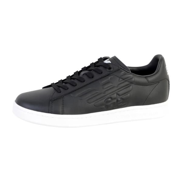 EA7 Emporio Armani X8X001 Low-Top Sneakers - Herre - Læder - Sort Svart 42