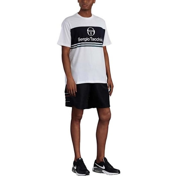 T-shirt - SERGIO TACCHINI - ATHA TE - Bomuld - Korte ærmer - Rund hals Vit M