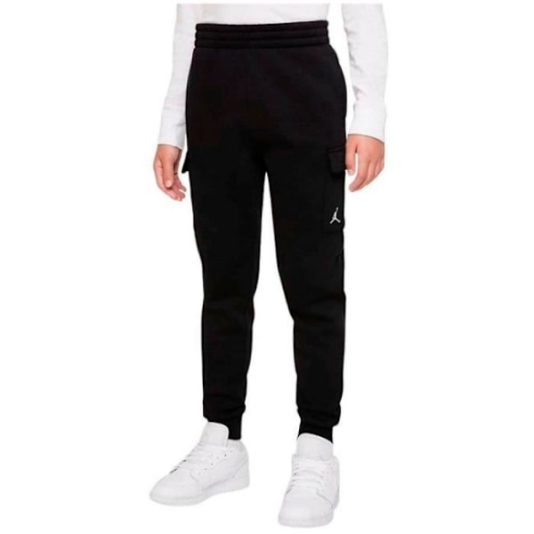 Jordan joggingbyxor för barn i svart och guld - JORDANI - Cargo - Rak skärning - 60% bomull - 40% polyester Svart 8 år