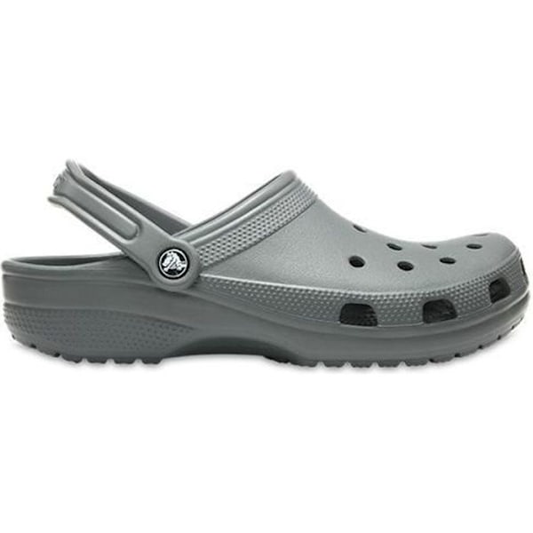 Crocs Classic Clogs Shoes Sandaler med rummelig pasform i skifergrå 10001 0DA [UK M4-W5 US M5-W7] Grå 41