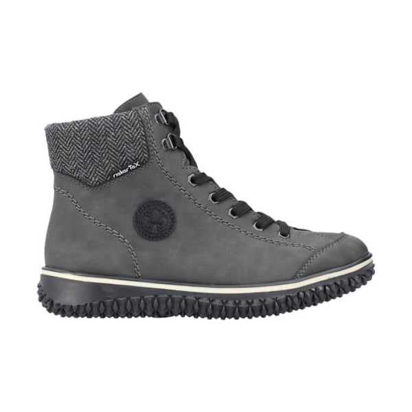 Rieker High Top Sneaker - Grå - Dam - Syntet - 41