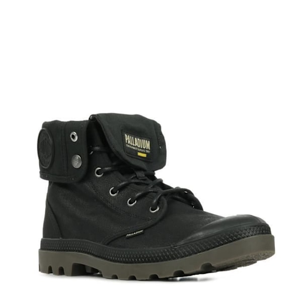 Palladium Pampa Bgy Wax Boots - Blandat - Textil - Svart - Snören - Hälhöjd: 2 Svart 45