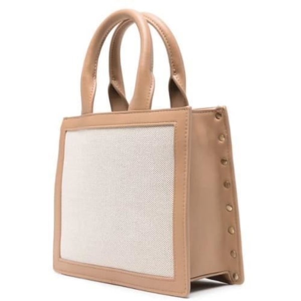 Handväska - JUST CAVALLI - 76RA4BT4 - Beige - Imiterat läder - 22,5x18x8 cm Beige