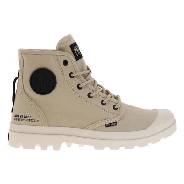 Höga sneakers - PALLADIUM - Pampa Hi Supply - Ovandel i textil - Spetsar - Beige Beige 41