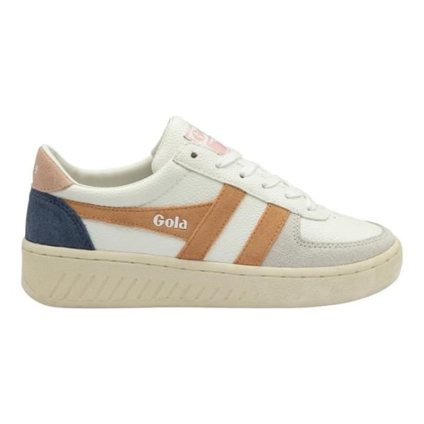 GOLA sneakers - GRANDSLAM TRIDENT Hvid - Flad hæl - Læder - Snørebånd Vit 37