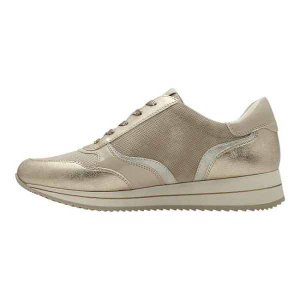 Sneakers - JANA - 8-23774-43 - Beige - Flad hæl - Lynlås - Dame Beige 40