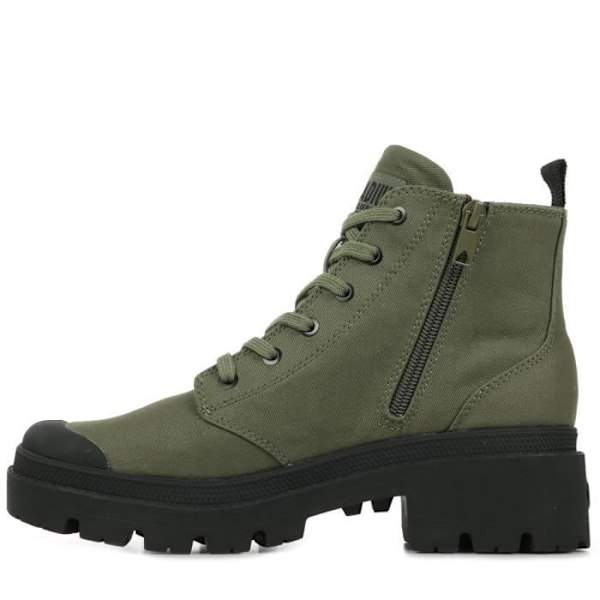 Palladium Pallabase Twill ankelboots oliv natt 37