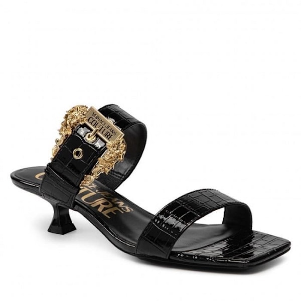 Mules dam - VERSACE JEANS COUTURE 72 - 3 cm stilettklack - Svart Svart 39